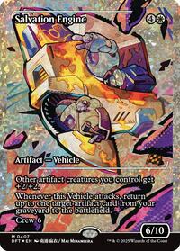 Salvation Engine (Showcase) (Fracture Foil) - Aetherdrift - Magic: The Gathering card