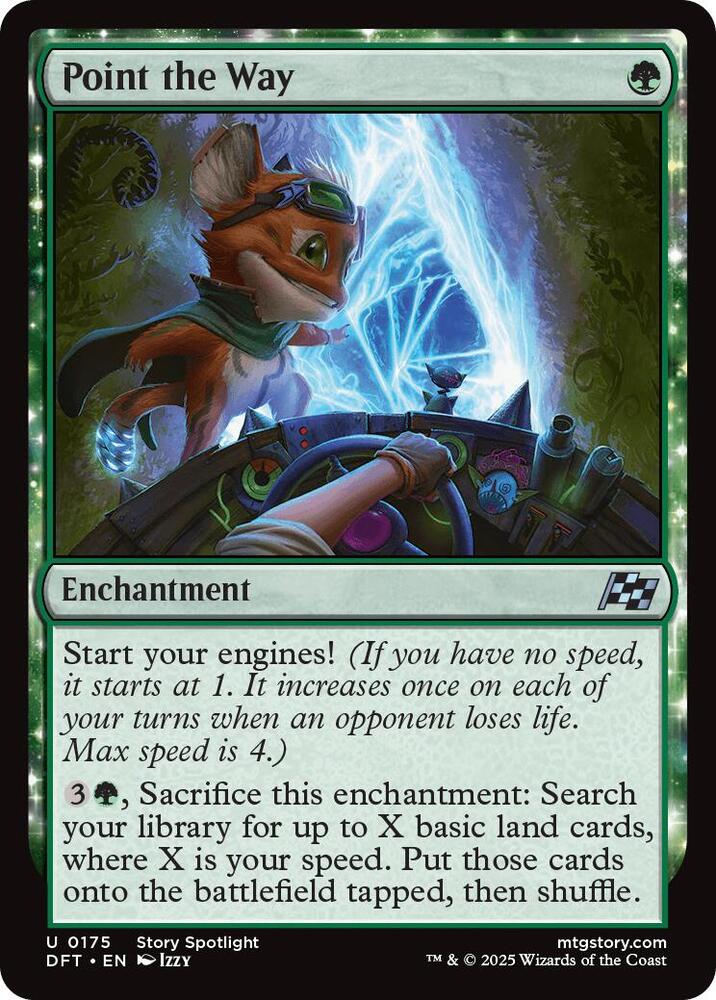 Point the Way 175 card