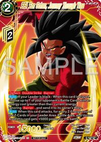 SS4 Son Gohan, Journey Through Time (Gold Stamped) card art