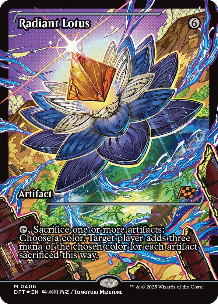 Radiant Lotus (Showcase) - Aetherdrift - Magic: The