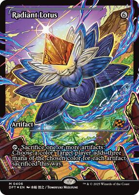 レアデック　lotus Radiant Lotus (Showcase) - Aetherdrift - Magic: The