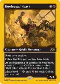 Howlsquad Heavy (First-Place Foil) - Aetherdrift - Magic: The Gathering card