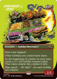 Howlsquad Heavy (Borderless) - Aetherdrift - Magic: The Gathering card