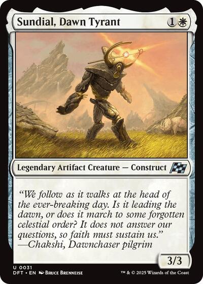 Sundial Dawn Tyrant