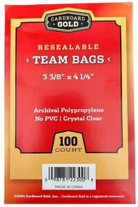 Cardboard Gold Team Bags (100 Count) (Red Packaging)
