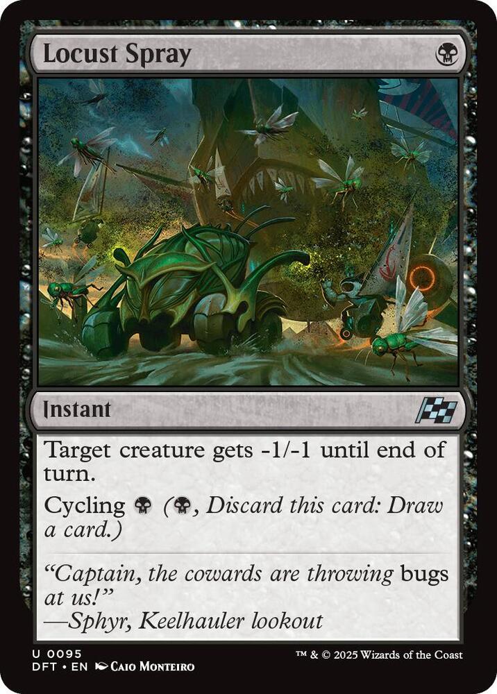 Locust Spray 95 card