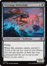 Wreckage Wickerfolk - Aetherdrift - Magic: The Gathering card