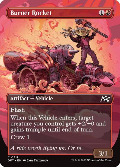 Burner Rocket Borderless