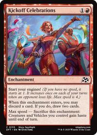 Kickoff Celebrations - Aetherdrift - Magic: The Gathering card