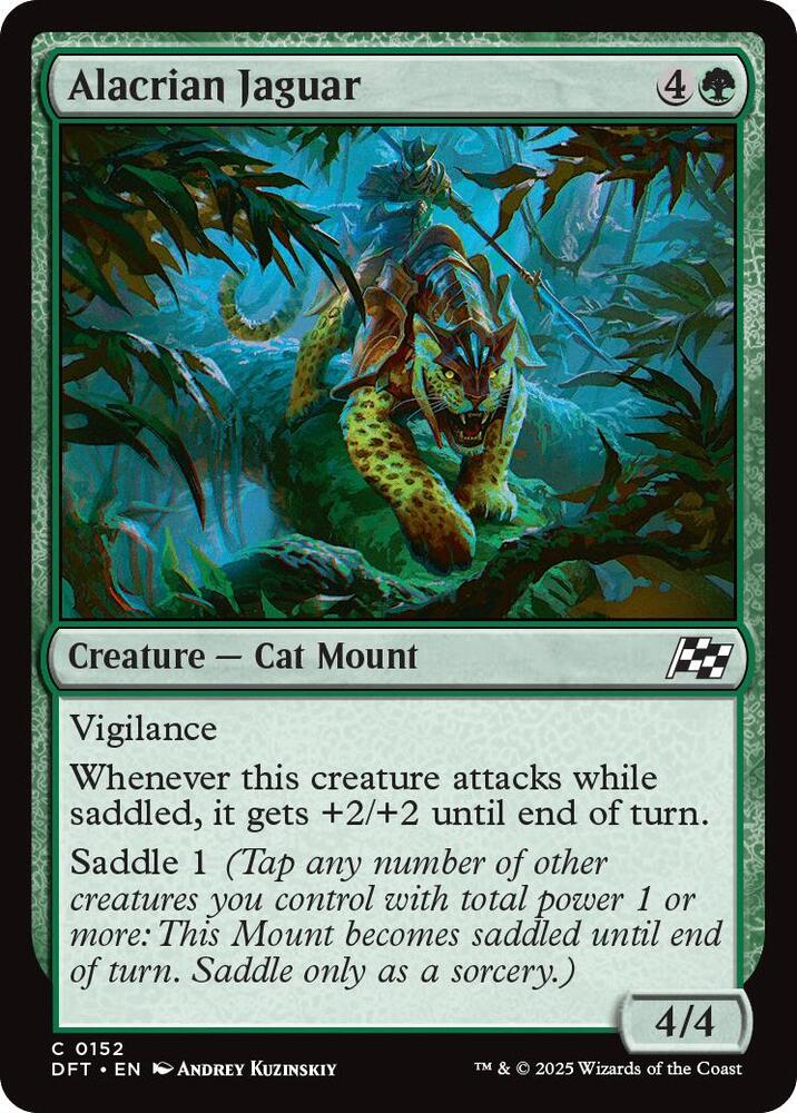 Alacrian Jaguar - Aetherdrift - Magic: The Gathering - TCGplayer.com