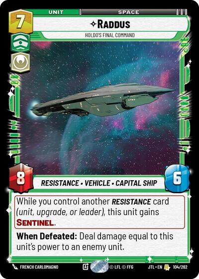Raddus - Holdo's Final Command - N/A