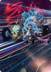 Midnight Mangler Art Card