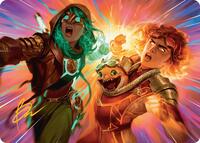 Full Throttle Art Card (Gold-Stamped Signature)