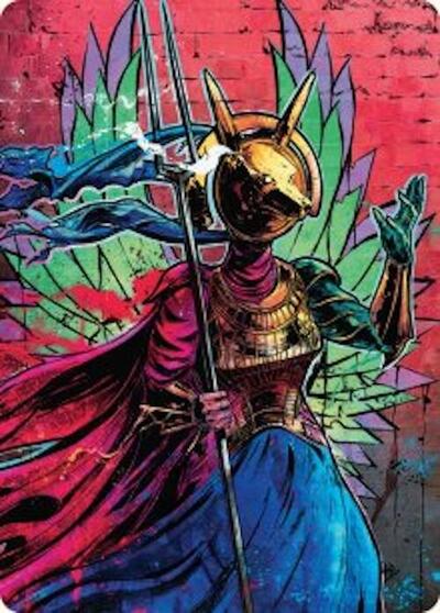 Hazoret Godseeker Art Card Gold Stamped Signature