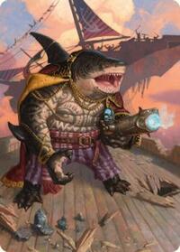 Captain Howler, Sea Scourge Art Card (4/54)