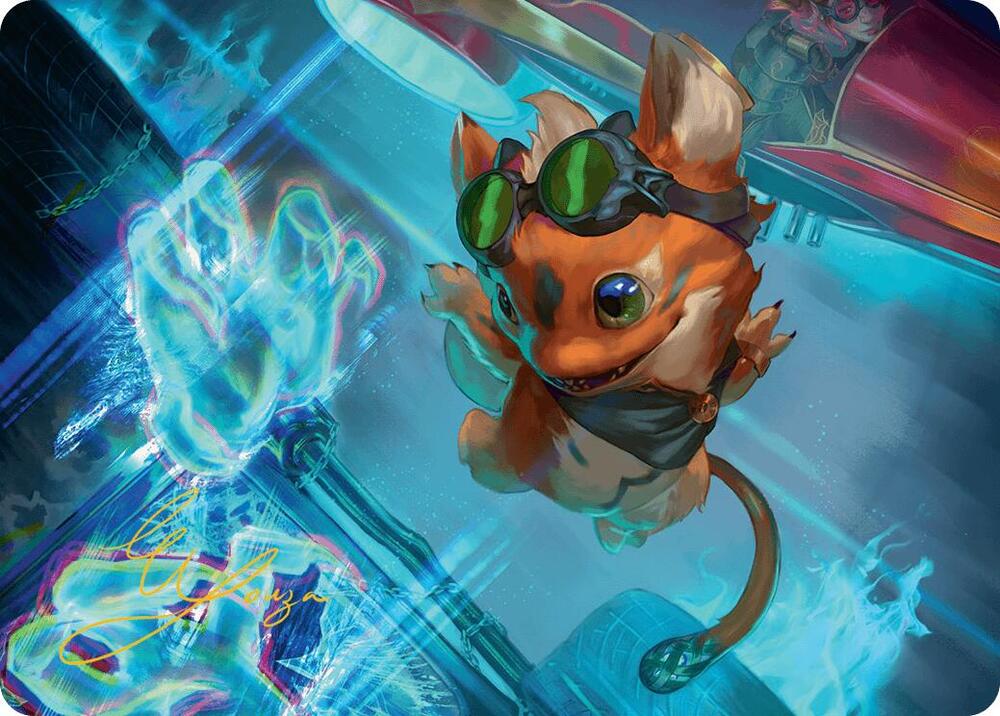 Loot, the Pathfinder Art Card (Gold-Stamped Signature) - Art