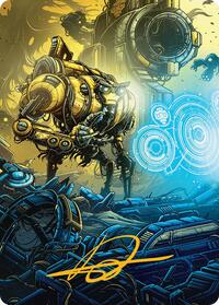 Mendicant Core, Guidelight Art Card (1/54) (Gold-Stamped Signature)
