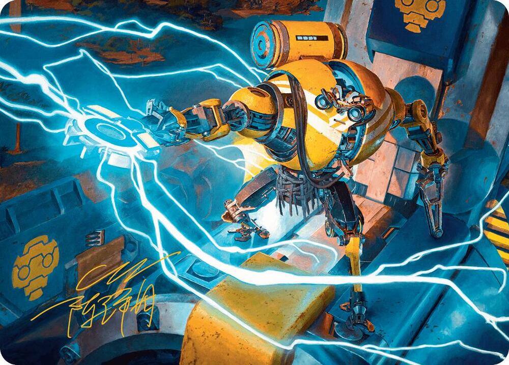 Mendicant Core, Guidelight Art Card (12/54) (Gold-Stamped