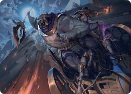 Zahur, Glory's Past Art Card - Art Series: Aetherdrift - Magic