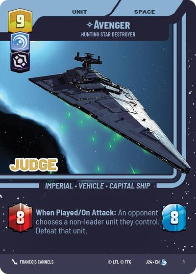 Avenger - Hunting Star Destroyer card