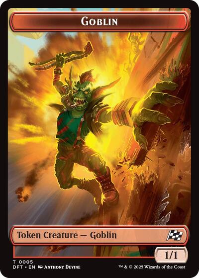 Goblin Thopter 0010 Double Sided Token