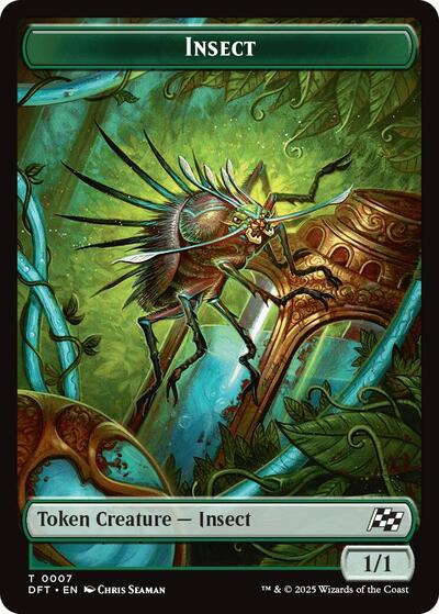 Insect Elephant Double Sided Token