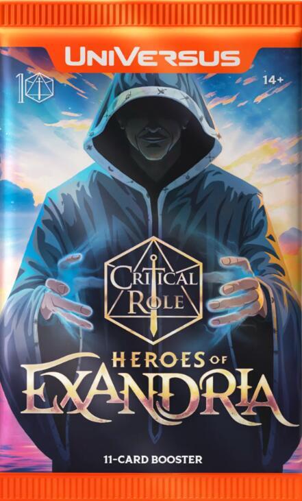 critical role heroes of exandria booster box CRITICAL ROLE: HEROES OF EXANDRIA BOOSTER BOX
