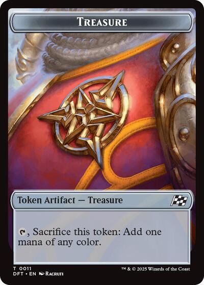 Treasure Pilot Double Sided Token