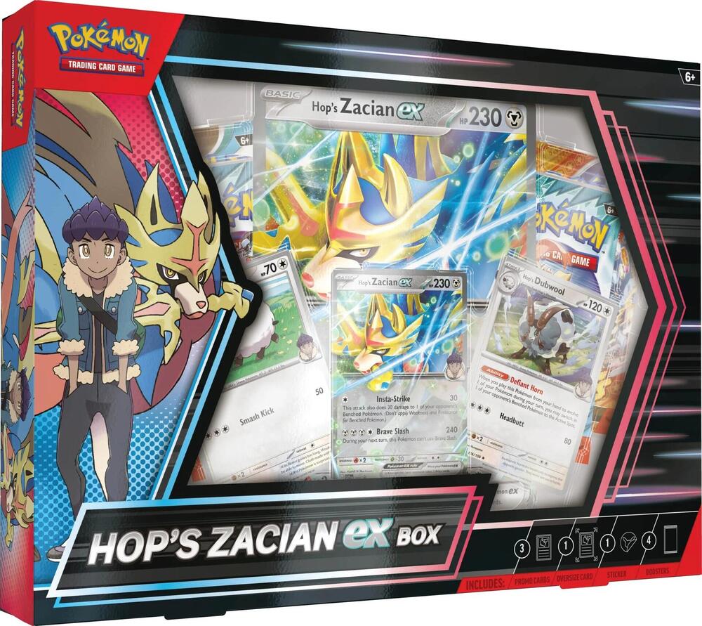Hop's Zacian ex Box - Miscellaneous Cards & Products - Pokemon