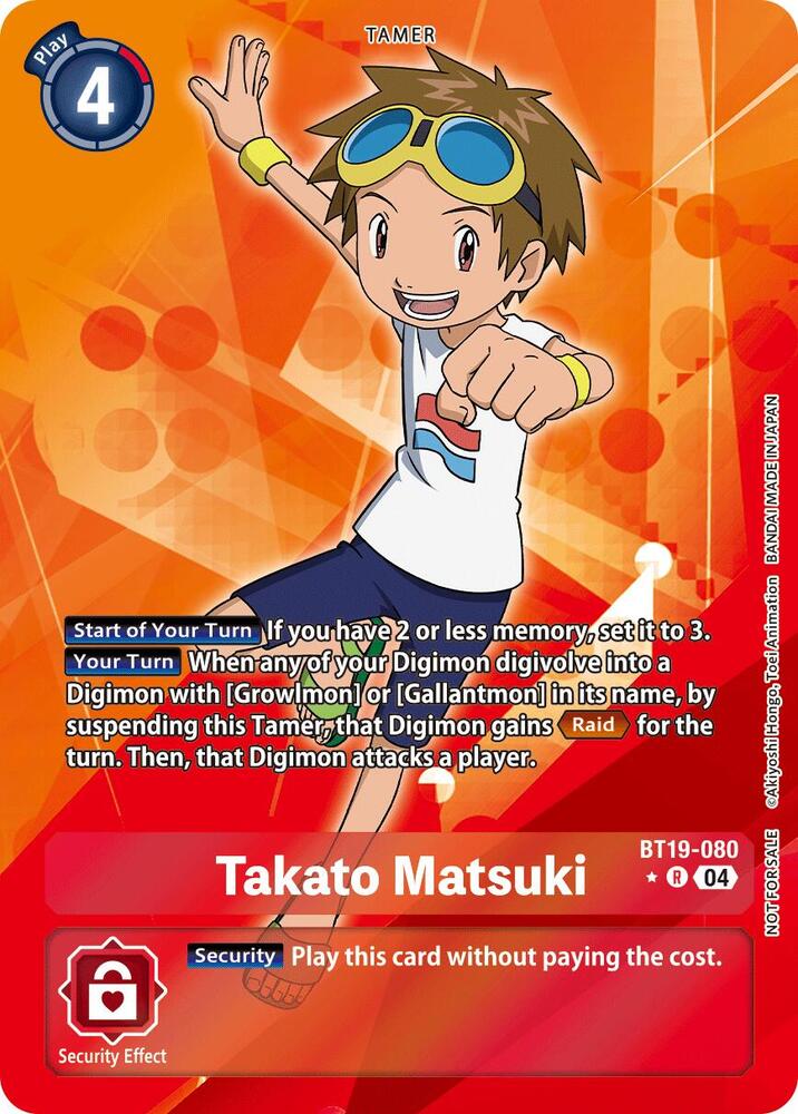 Takato Matsuki Release Special Booster 25 Box Promotion Pack (Foil)
