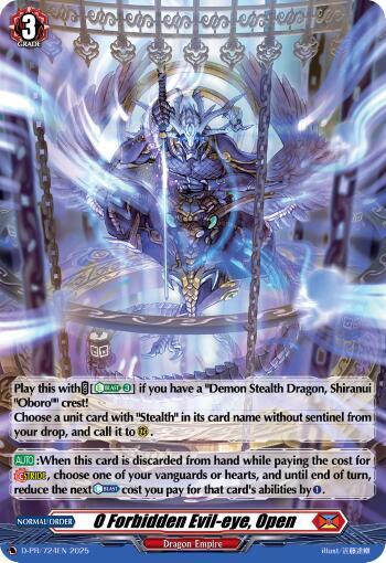 0 Forbidden Evil-eye, Open (Foil)
