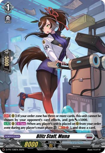 Blitz Staff, Muna (D-PR/736EN) (Foil)