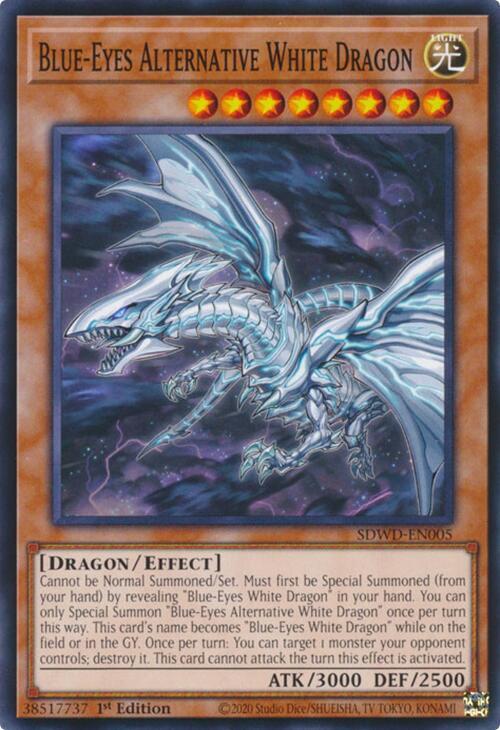 Blue-Eyes Alternative White Dragon - Structure Deck: Blue-Eyes