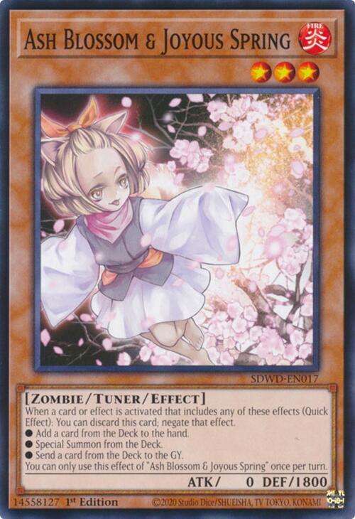 遊戯王OCG デュエルモンスターズ Ash Ash Blossom & Joyous Spring - Structure Deck: Blue-Eyes White