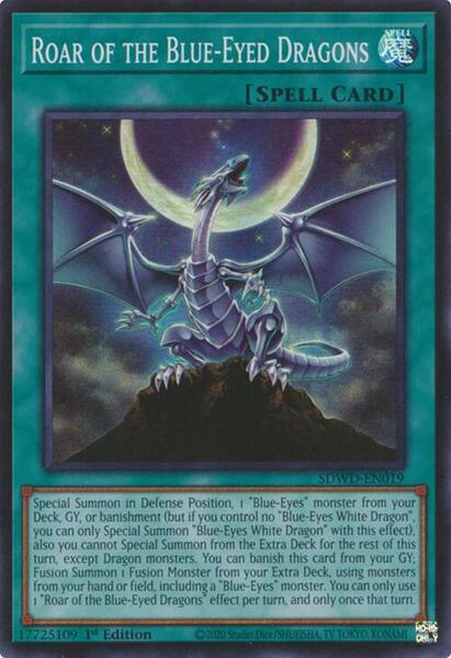 Card List Yu-Gi-Oh! OCG Structure Deck Rise Of The Blue-Eyes Selaed Box  CG1905-AE Yugioh Deck