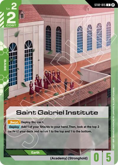 Saint Gabriel Institute card