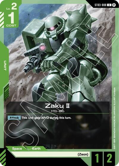 Zaku II card