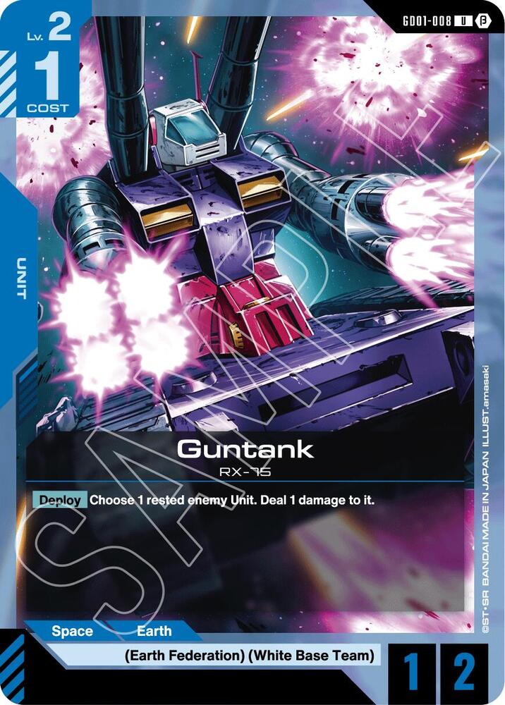 Guntank - Edition Beta - Gundam Card Game - TCGplayer.com