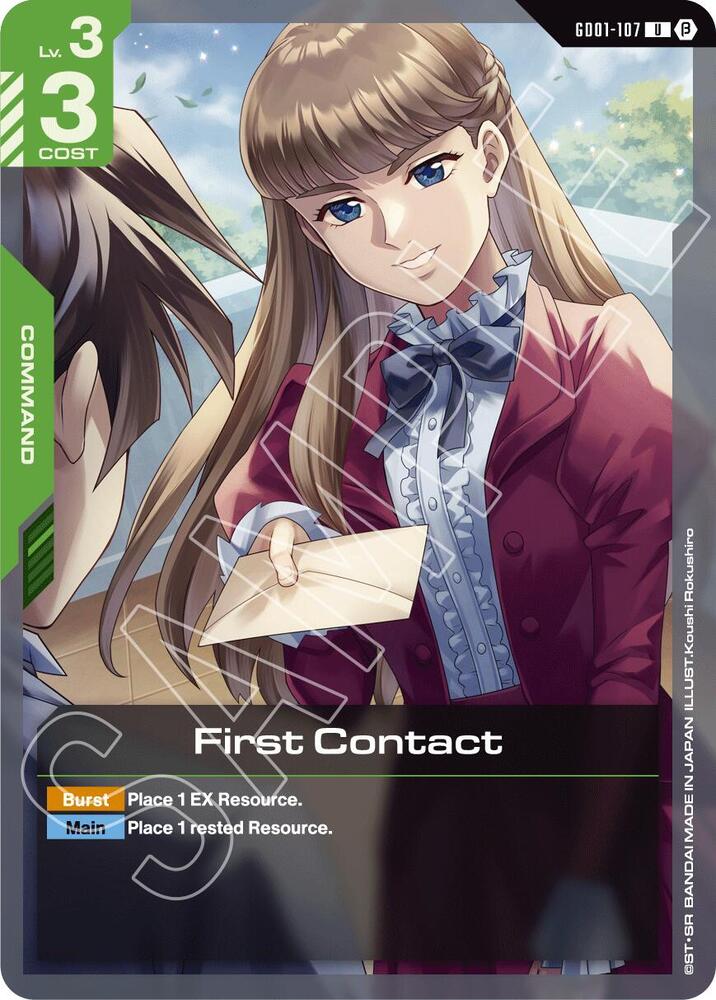 First Contact - Edition Beta - Gundam Card Game - TCGplayer.com