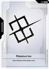 Resource - Edition Beta - Gundam card