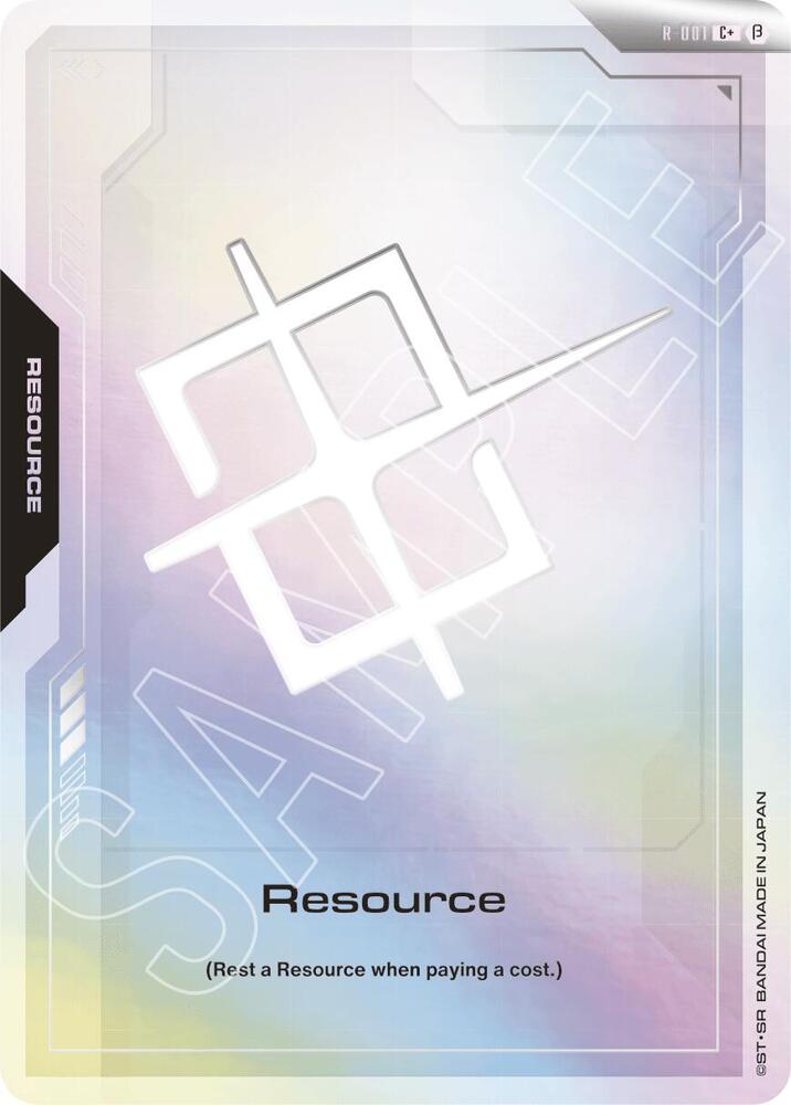 Resource (C+) - Edition Beta - Gundam Card Game - TCGplayer.com