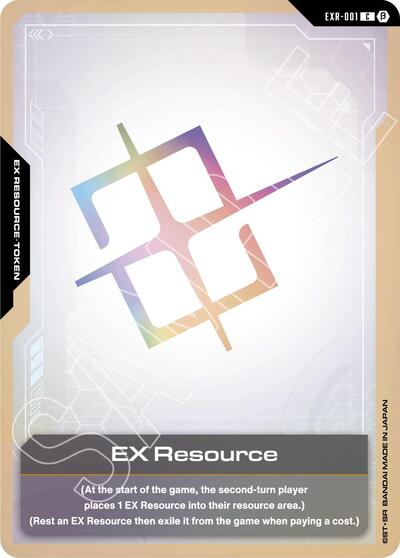 EX Resource Edition Beta Common Gundam card — value and price