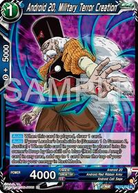 Android 20, Military Terror Creation card art