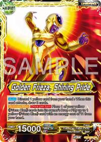 Frieza // Golden Frieza, Shining Pride card art