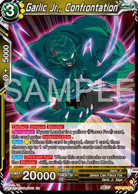 Garlic Jr., Confrontation card art