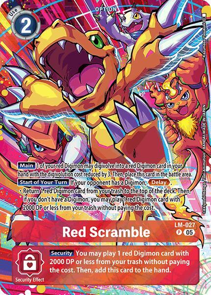 Red Scramble (Alternate Art) - Starter Deck 20: Protector of Light