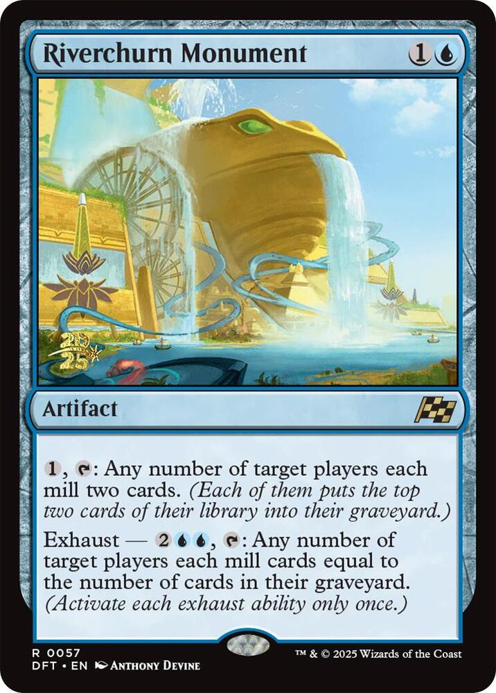 Riverchurn Monument #57s — Aetherdrift Promos