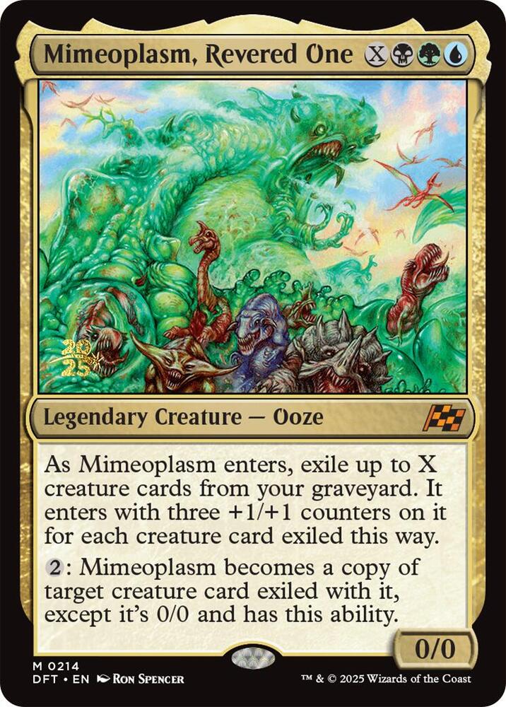 Mimeoplasm, Revered One #214s — Aetherdrift Promos