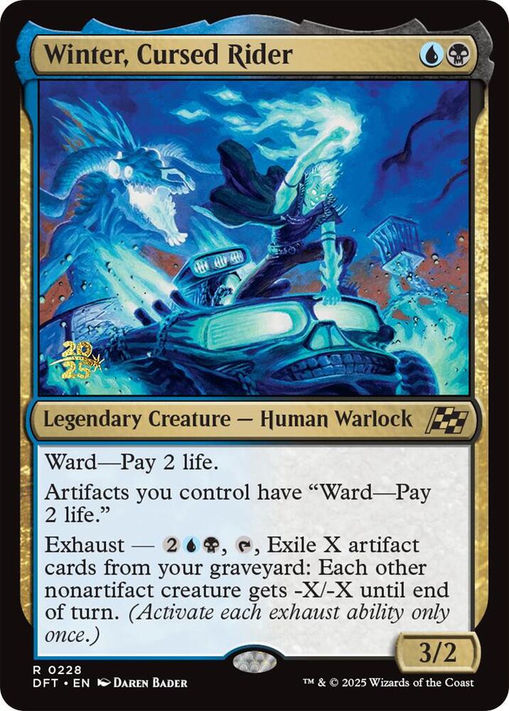Winter, Cursed Rider - Prerelease Cards - Magic: The Gathering -  TCGplayer.com