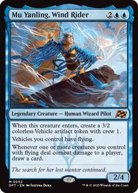 Mu Yanling, Wind Rider - Promo Pack: Aetherdrift - Magic: The Gathering card